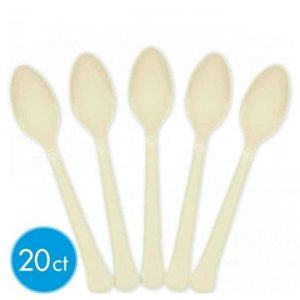 Cuillères en Plastique 20/pqt