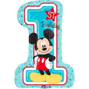 Mickey 1 An - Mylar 28 Po.