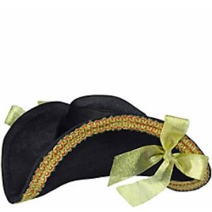 Gold Trim Pirate Hat