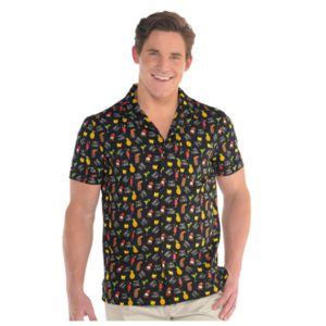 Chemise Hawaiian Tiki