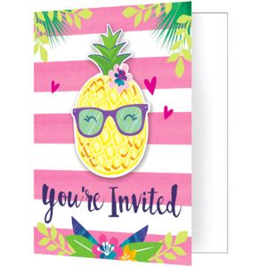 Invitations 8 par paquet