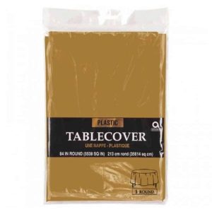 Nappe en Plastique Ronde