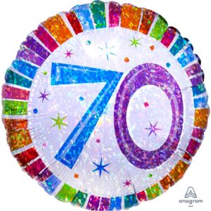 Mylar - Fête Rayonnant 70 18po.