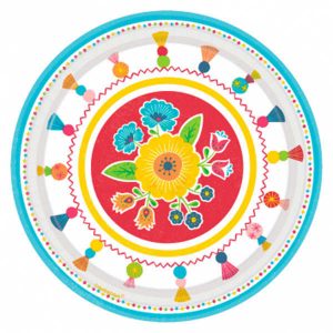 Assiettes 7 Po. 8/pqt.