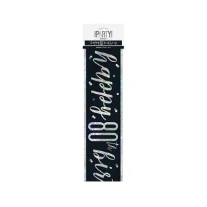 Happy Birthday Banner 9′ – 80
