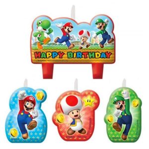 Super Mario - Ensemble de Chandelles