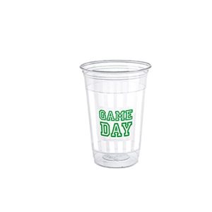 Game on - Verre en plastique 16oz. 8 par pqt.