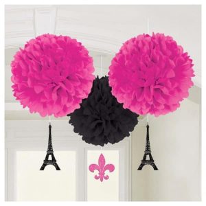 Décorations Bouffantes 16 po 3/pqt