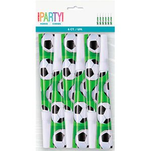 Soccer - Mirlitons 6 par pqt