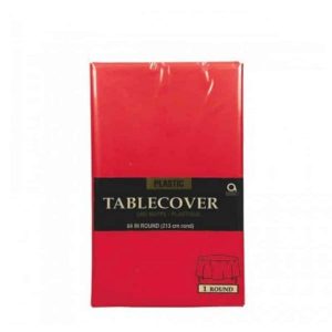 Nappe en Plastique Ronde