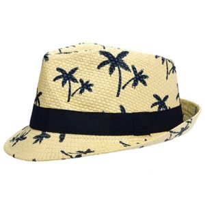 Fedora Beige Palmier