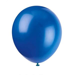 Ballons Latex Bleu 12po 10/pqt