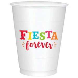 Verre en plastique 16oz. 25/pqt.