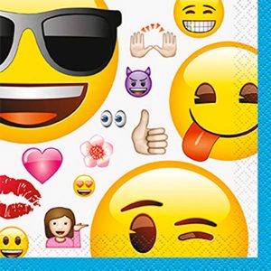 Emoji – Serviettes Breuvage 16/pqt