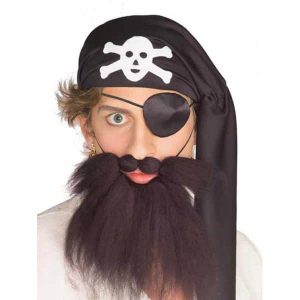 Pirate Beard & Moustache Set