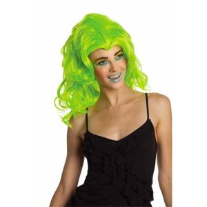 New Wave Wig-Neon Green