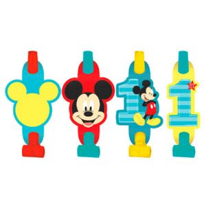 Mickey 1 An - Mirlitons 8 par pqt.