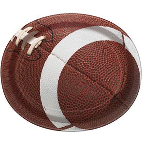 Football - Assiettes Ovales 8 par pqt