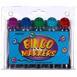 Marker Bingo 5 par pqt.