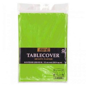 Nappe en Plastique Ronde