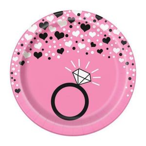 Assiettes 7Po 8 par pqt.