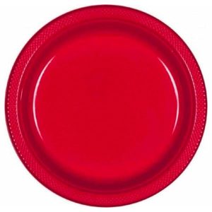 Assiettes en Plastique 9 po 20/pqt