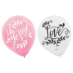 Ballon latex 15/pqt.
