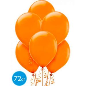 Ballons Latex Orange 12po 72/pqt