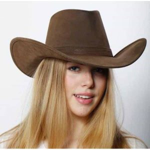Leatherlike Frontier Hat