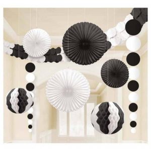 Ensemble de Décoration - Noir & Blanc
