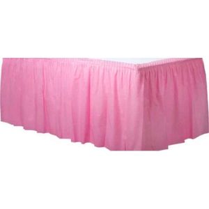 Jupe de Table en Plastique
