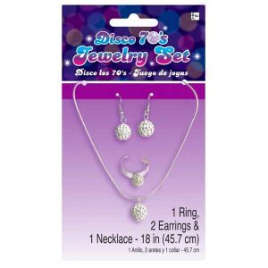 Disco Ball Jewelry Set