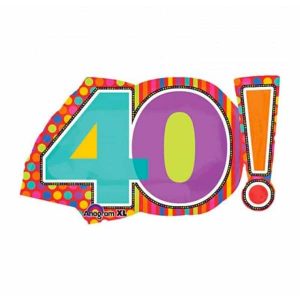 Gros Mylar - 40ans