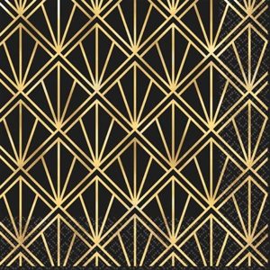 Glitz & Glam - Serviettes Repas 16/pqt