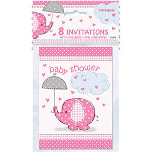 Invitations 8 par pqt.