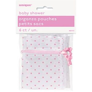 Sacs en Organza 6 par pqt.