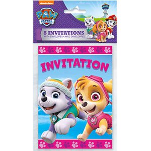 Invitations 8 par paquet