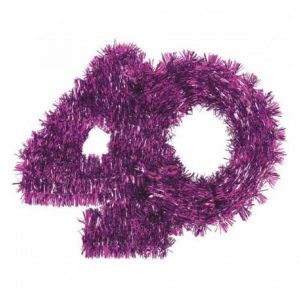 Décoration Gros Chiffres 40ans