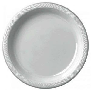 Assiettes en Plastique 9 po 20/pqt