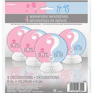 Décorations Alvéolées 4/pqt