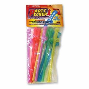 PAILLES PÉNIS DE COULEUR 10/PQT