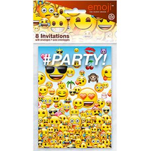Emoji – Invitations 8/pqt
