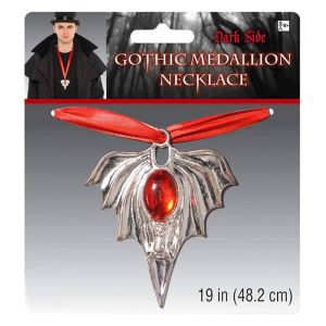 Goth Medallion Necklace