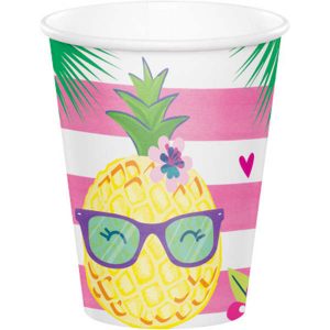 Verre en Carton 9oz. 8 par pqt.