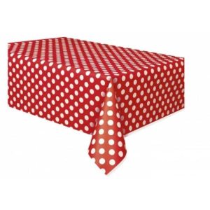 NAPPE PLASTIQUE A POIS