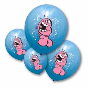 BALLONS PÉNIS 6/PQT