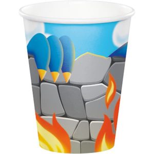 Verre en carton 9oz. 8 par pqt.