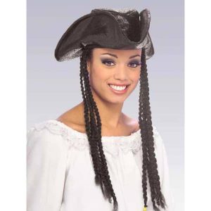 Pirate Hat with Braids