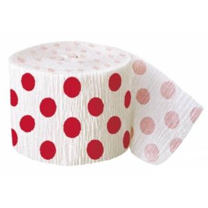 SERPENTIN DE CREPE A POIS