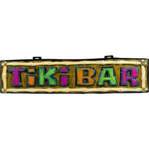 Enseigne Tiki Bar